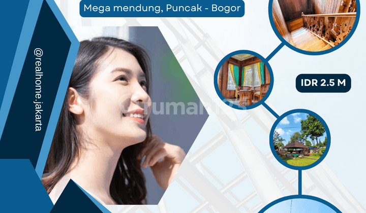 Villa Cisarua Mega Mendung Puncak Bogor Dekat Tol