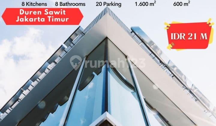 New Building Ready-to-Occupy Shop House Duren Sawit East Jakarta