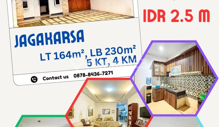 Rumah Murah Jagakarsa Strategis Dekat Tol