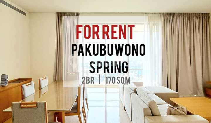 Ready Sewa, Apartemen Pakubuwono Spring, 2BR 170sqm Furnished