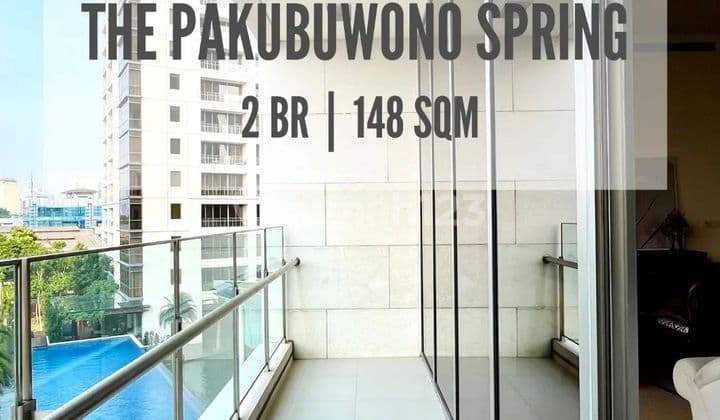 Pakubuwono Spring Apartment, Below Market Price, 2BR, 148sqm, Furnished, Pool View, Direct Owner Yani Lim 08174969303