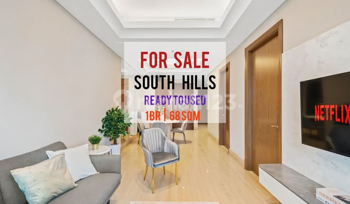 Jual Rugi & Cepat South Hills Apartemen 1 br 68sqm, Furnished