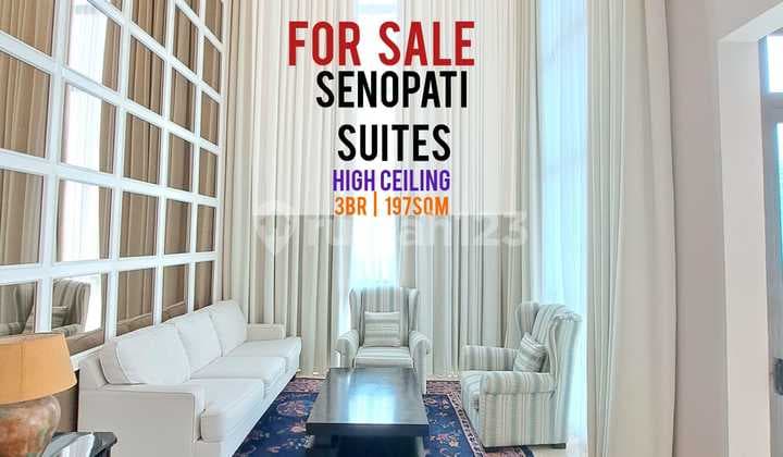Rent Senopati Suites Apartment 3BR 197sqm, Furnished, Ready to Move In
