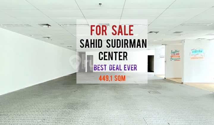 Quick Sale & Cheapest, Sahid Sudirman Center Office Jakpus 449sqm