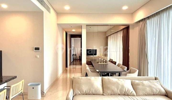 Sewa Siap Huni Apartemen Anandamaya Residence, 3 BR 177sqm Bagus
