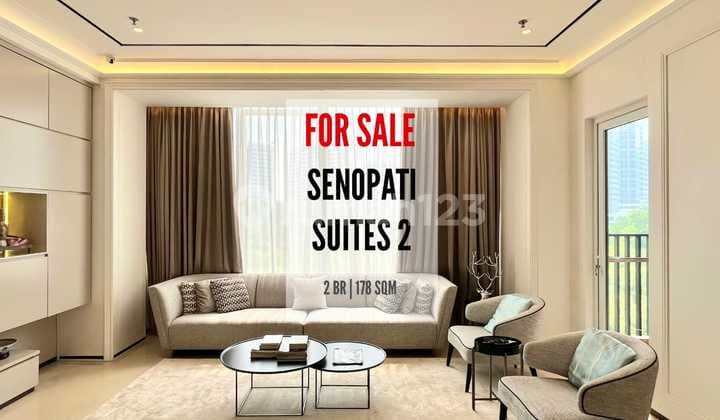 Quick Sale Senopati Suites Apartment 2BR 178sqm Furnished Well-Maintained