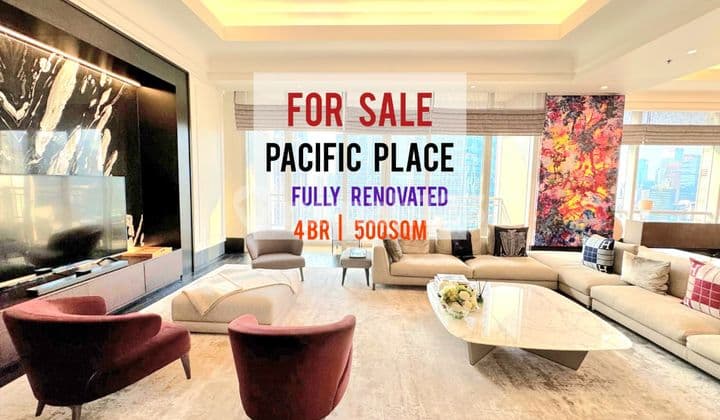 Jual Cepat, Pacific Place Apartemen 4BR 500sqm, Fully Renovated