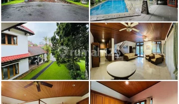 rumah murah mewah kolam renang rancamaya