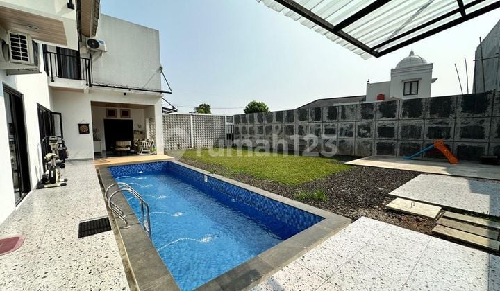 Rumah baru rasa Villa kolam renang Bogor Nirwana Residence