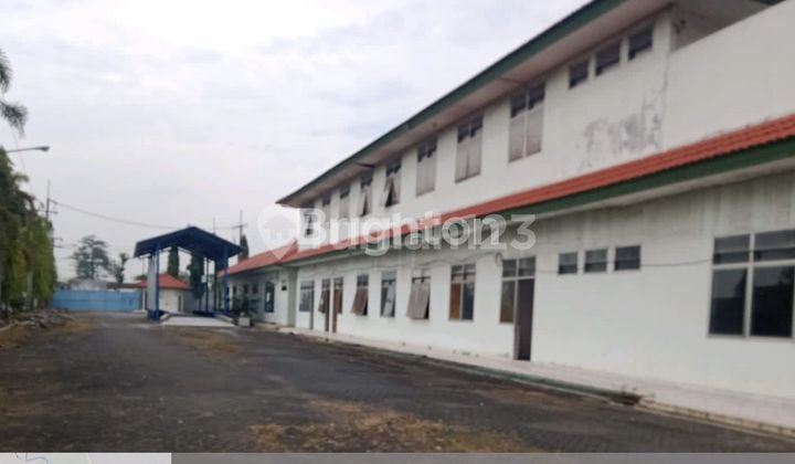 Land and ready-to-use factory 0 Surabaya Mojokerto Jetis provincial road.