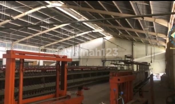 Pabrik eks textil di kawasan jatake jatiuwung tangerang