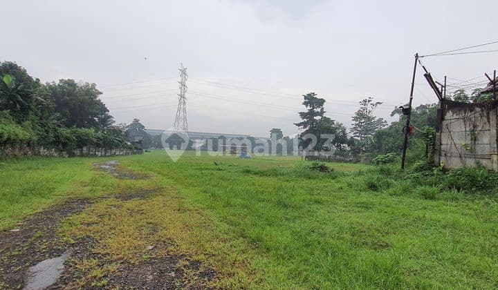Termurah & Bu!! Lahan Industri di Jl. Raya Narogong Limus Nunggal Bekasi