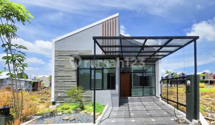 Rumah Cluster Mewah One Gate Satpam Taman Mewah Di Colomadu