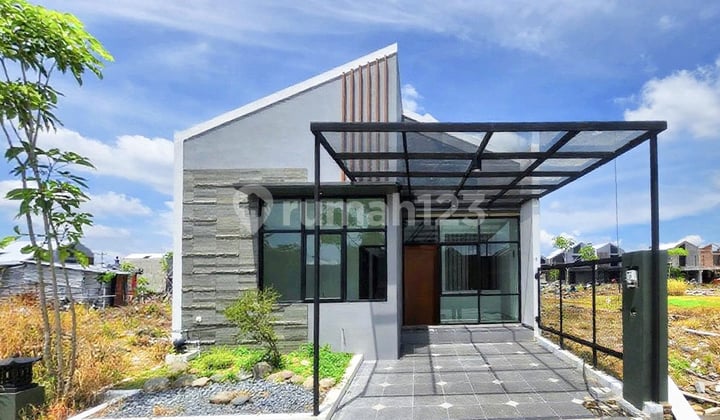 Rumah Cluster Mewah One Gate Satpam Taman Mewah Di Colomadu