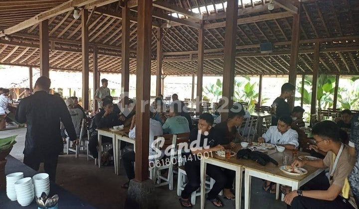 Rumah Makan Tanah Luas 4860 meter di Tepi Jalan Raya Gunung Kidul dekat RS Panti Rahayu