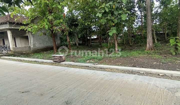 Tanah Dijual Hanya 650 ribu / meter di Playen Selatan Lanud Wonosari