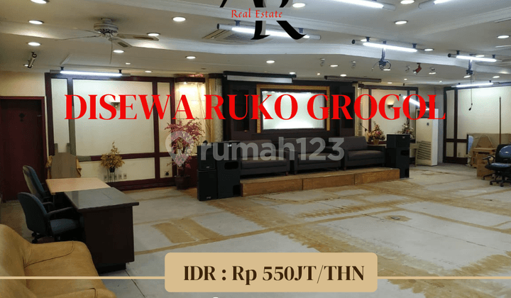 For Rent: 3-Storey Shop House in Grogol Petamburan