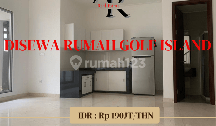 For rent, golf island house 8x20, very neat.