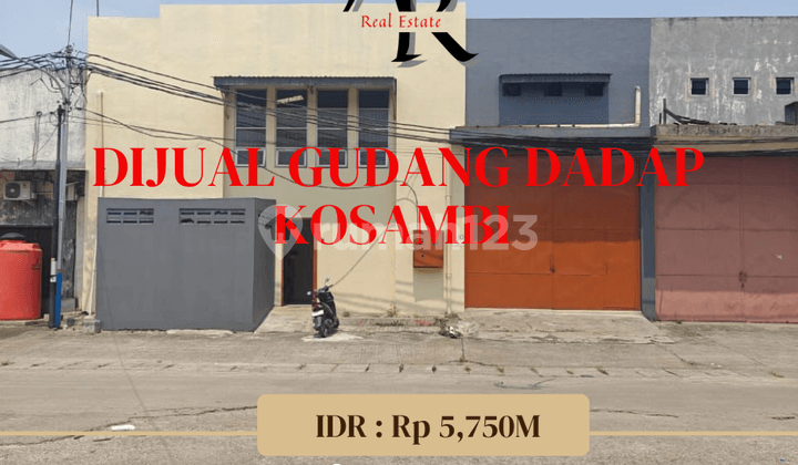 For sale pearl warehouse Kosambi Dadap Tangerang