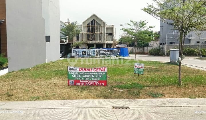 Dijual Termurah!! Di Jamin Kavling Citra Garden Puri 12 X 14