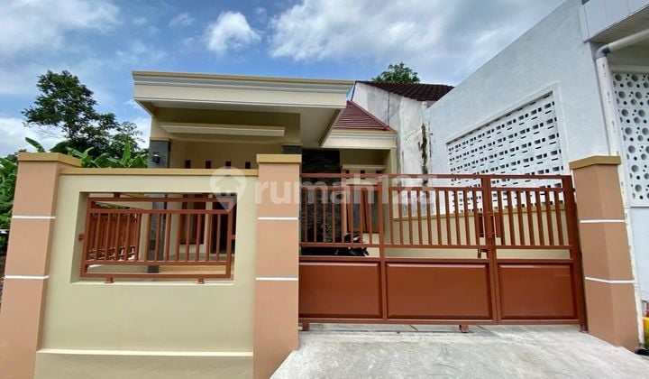 Banting Harga! Rumah Baru Coklat Cantik Minimalis - Harga Murah Banget Di Tanjung Kalitirto Berbah Sleman