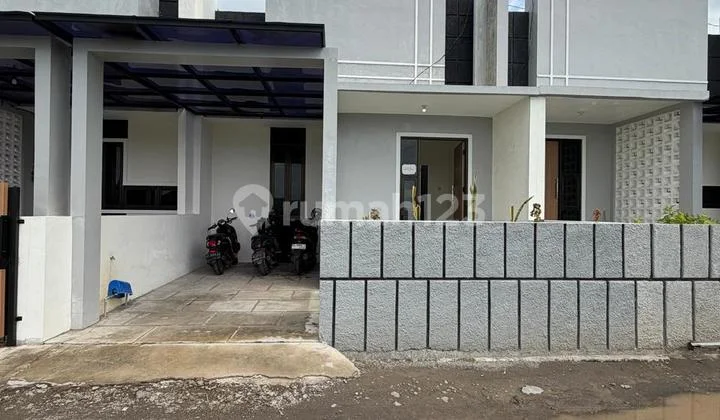 Murah Banget‼️View Sawah Hijaurumah Baru Modern Open Space - Harga Murah di Kalitirto Berbah Sleman Dekat Polsek Berbah