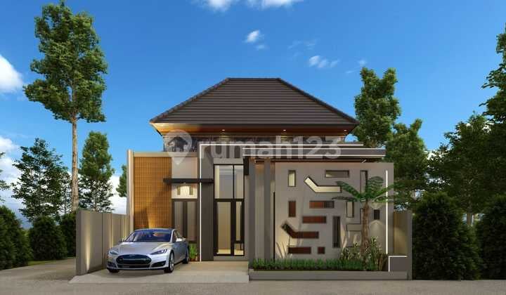 New Luxurious Modern Aesthetic House in Sumberadi Mlati Sleman Near Sleman Government Complex & Cebongan Market