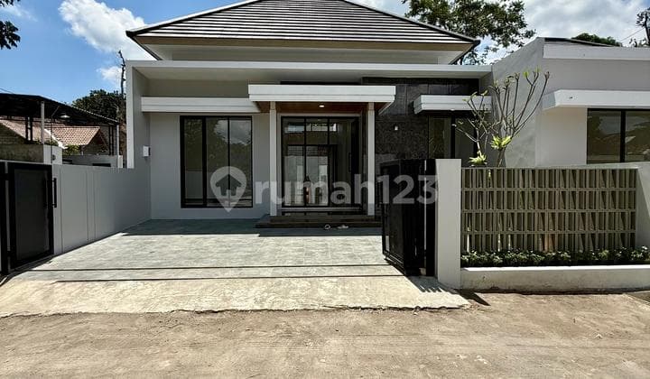 New Modern Limasan House in a Plot at Pondok Ngemplak Sleman Near Pasar Jangkang