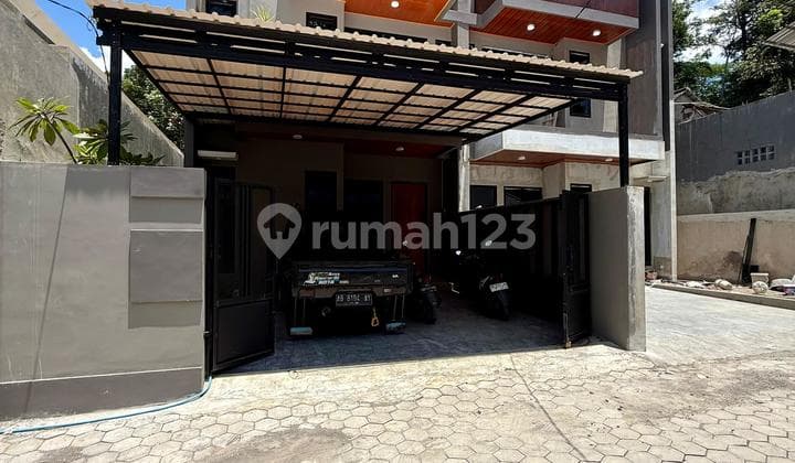 Contemporary Modern Luxury Furnished 2-Story House with Rooftop in a Housing Complex on Jalan Kaliurang KM 13, Ngemplak, Sleman, Nearby