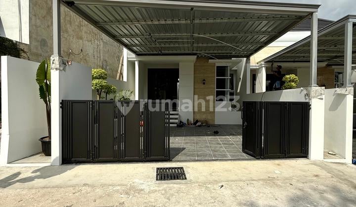 Rumah Baru Limasan Modern 4 Unit Di Tepi Jalan Aspal Wedomartani Ngemplak Sleman Dekat Budi Mulia Tajem