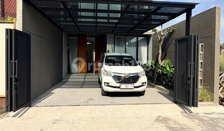 Get It Quick—Only 1 Unit Left...‼️ Modern 2-Story Contemporary Home Fully Furnished on Jalan Tajem, Maguwoharjo, Near Unriyo and Budi Mulia Campuses