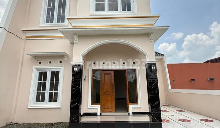 Termurah 2 Lantai‼️Rumah 2 Lantai dengan Harga Murah Dalam Cluster di Jalan Wonosari KM 8 Potorono Banguntapan Bantul