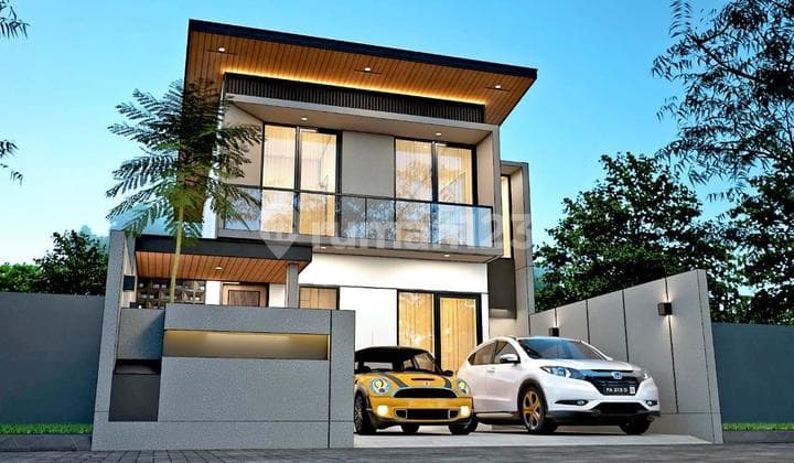 Rumah Mewah 2 Lantai Kontemporer - Harga Murah Banget Di Cokrogaten Ngemplak Sleman Dekat Pasar Jangkang