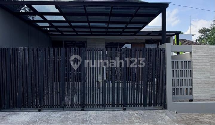 Super Cheap Special‼️ New Modern Industrial House Fully Furnished with Large Land in Purwomartani, Kalasan, Sleman, Near Pertamina Housing