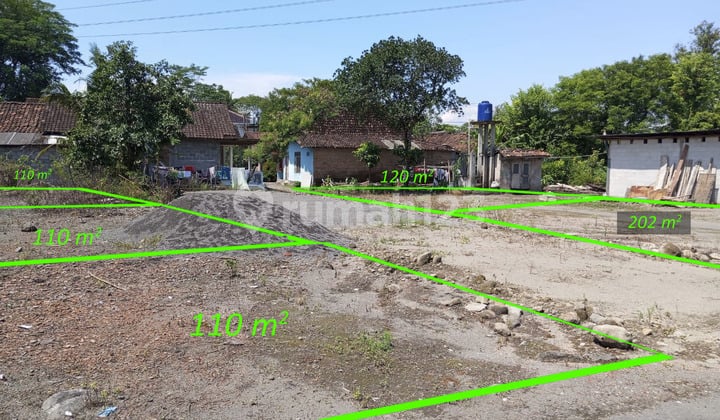 Tanah Kavling Shm Pekarangan Sudah Pecah Tinggal Balik Nama Di Jalan Kaliurang Km. 9 ( Timur Pasar Gentan )