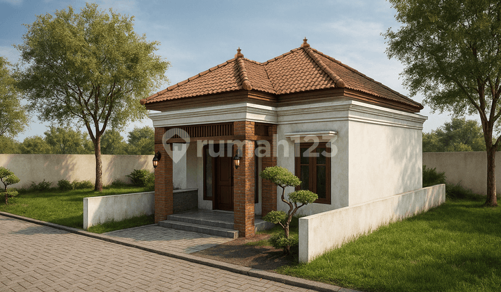 Near Sleman Police Station, Affordable Limas Roof Bali Style House