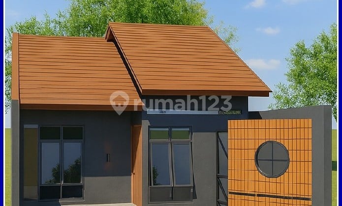 7 Menit Stasiun Wates, Rumah Japandi Jogja Barat, Terjangkau