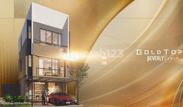Gold Tops Beverly Livin Park Serpong House Strategic Location