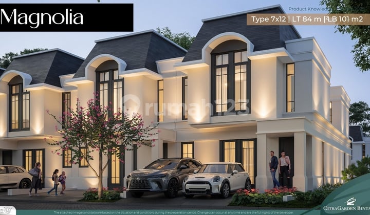 Rumah Cluster Dalbergia Citra Garden Bintaro Lokasi Strategis