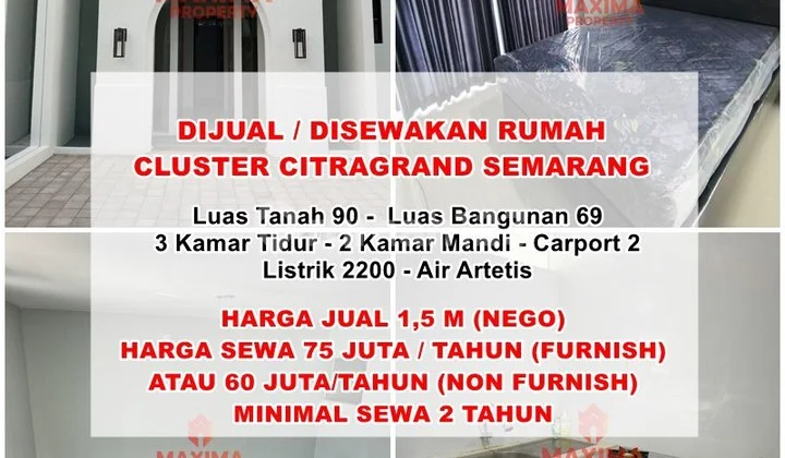 New House in Citra Grand Housing, Semarang