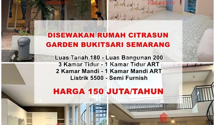 Rumah Bagus Siap Huni Cluster Citrasun Garden Bukitsari