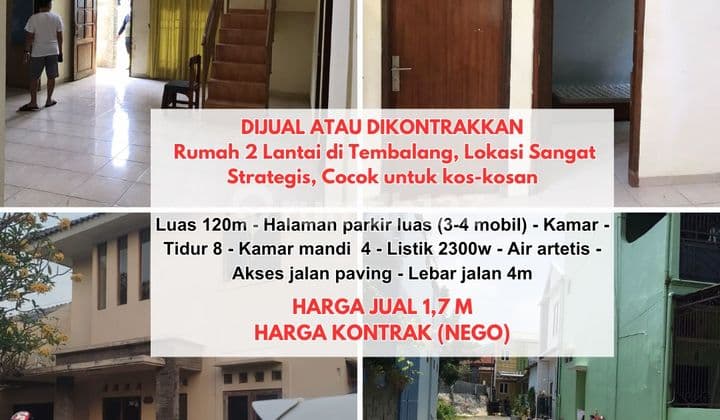 Rumah Cocok Untuk Kost di Cluster Villa Tembalang , Semarang
