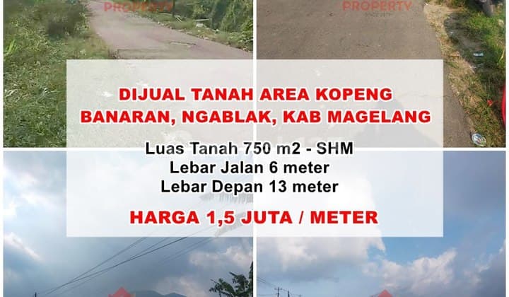 Tanah View Gunung Lokasi Ds Banaran Kopeng