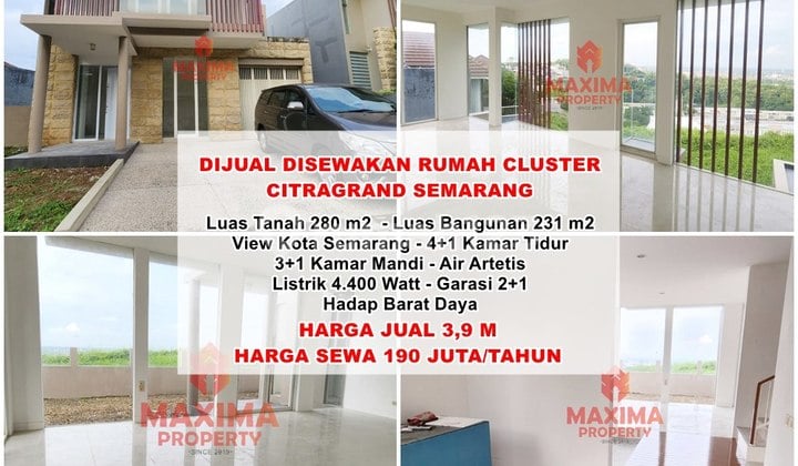 Rumah Bagus Cluster Citra Grand Sambiroto Kedungmundu