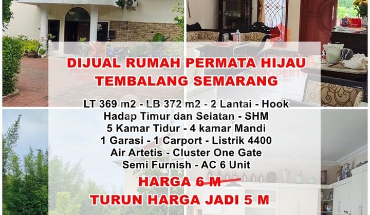 Rumah Bagus Bisa Utk Kos Lokasi Permata Hijau Dkt UNDIP Tembalang