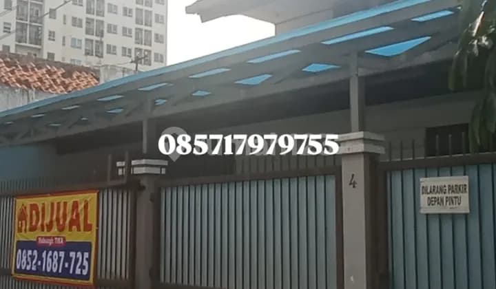 Dijual Rumah Super Strategis Otista Cawang Jakarta Timur