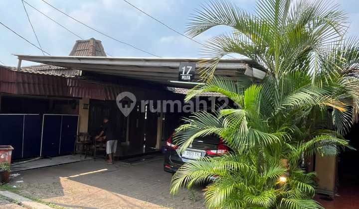 Rumah Sudut 1 Lantai Di Kampung Tengah Jakarta Timur