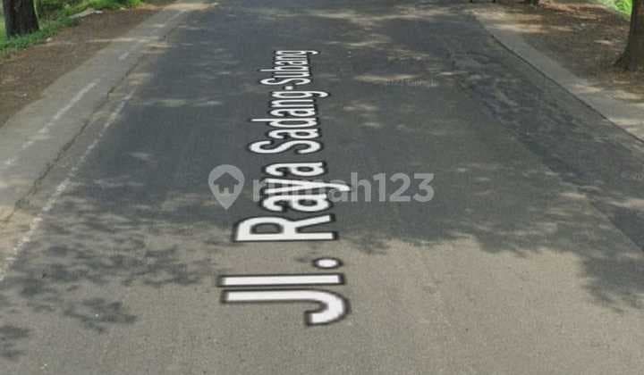 Dijual Tanah di Jalan Raya Sadang Subang, Purwakarta, Jawa Barat