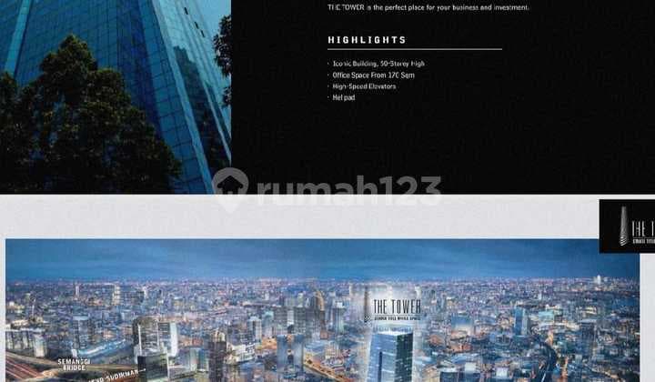 Dijual Office Space di The Tower Jln. Jendral Gatot Subroto, Jakarta Selatan