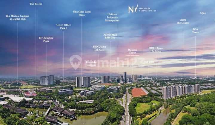 Dijual Navapark Business Suites, BSD City